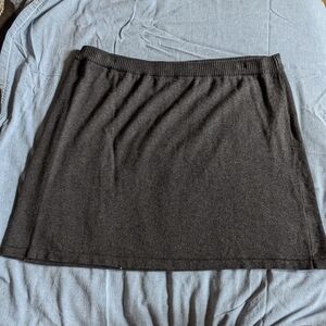 Chocolate colored skirt XL